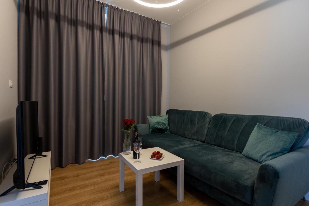 Ostroda City Center Pko Lake Apartments Balcony Exterior foto